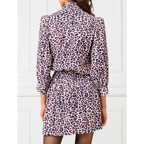 NEW ZADIG & VOLTAIRE rivali leo dress in ecru - Picture 3 of 3